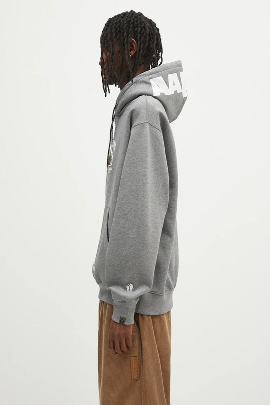 AAPE sweatshirt Aaper AAPSWMB378XAN gray SS25