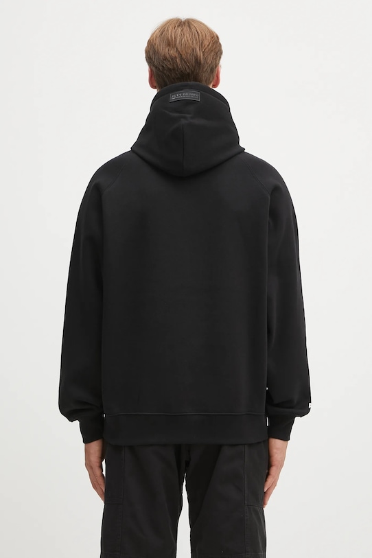 Îmbrăcăminte AAPE bluză Now AAPSWMB324XXN negru