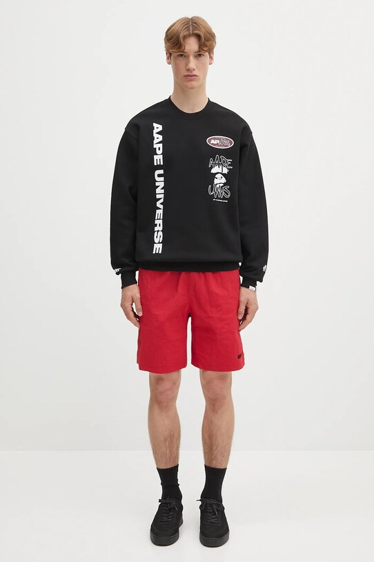 AAPE felpa Basic Crew Neck AAPSWMB337XXN