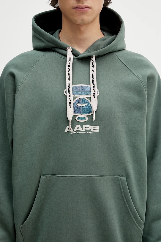 Кофта AAPE Main зелений AAPSWMB357XXN