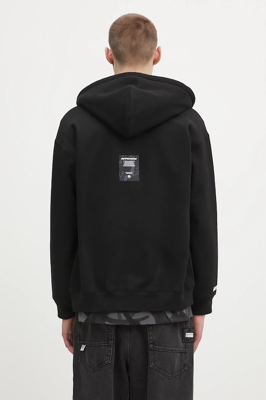 Clothing AAPE sweatshirt Now Zip Up AAPSWMB327XXN black