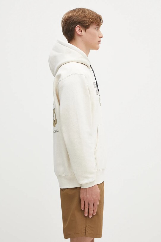 AAPE bluza Basic beżowy AAPSWMB342XAN