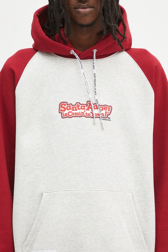 Dukserica AAPE Aaper bordo AAPSWMB381XXN