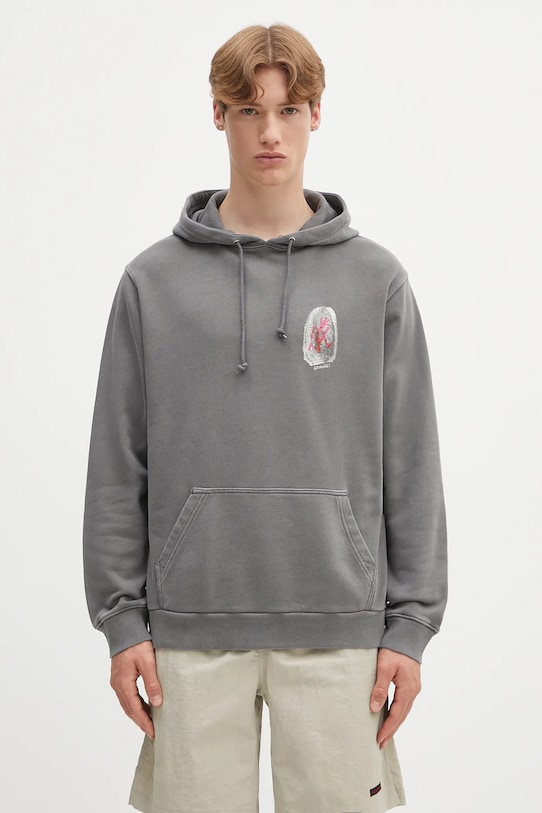 Gramicci bluza bawełniana Thumbprint Hooded Sweatshirt