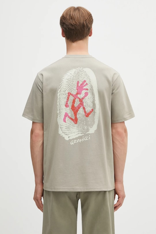 Gramicci t-shirt bawełniany Thumbprint Tee