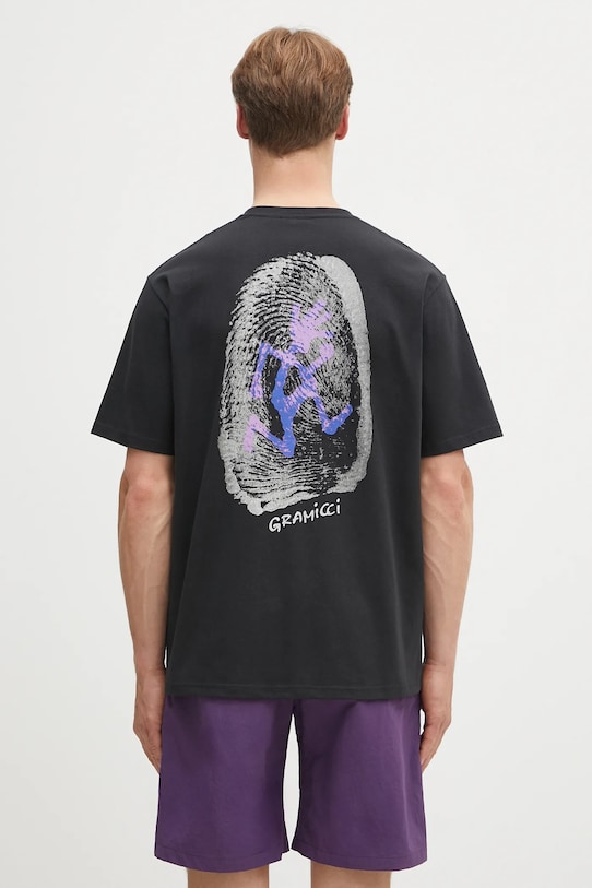 Gramicci t-shirt bawełniany Thumbprint Tee