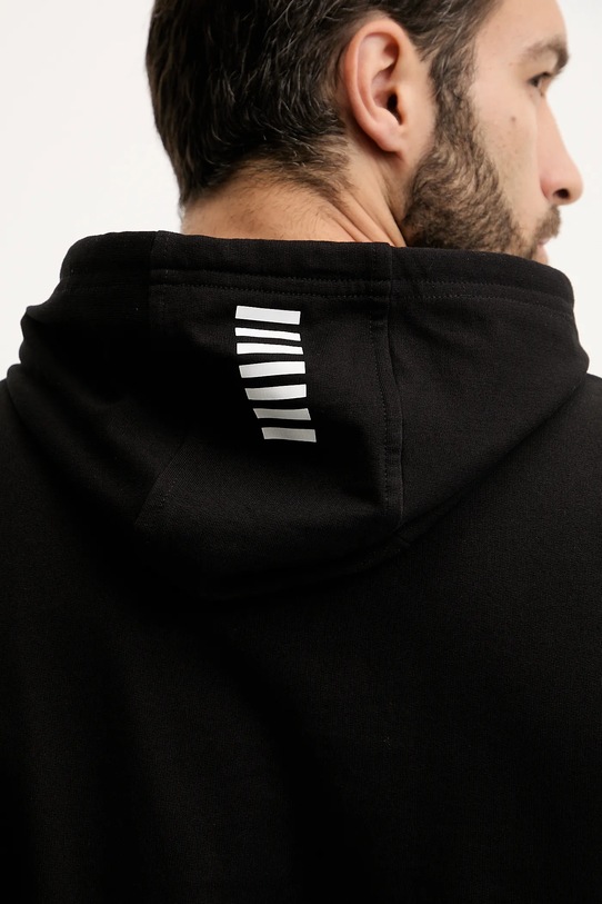 EA7 Emporio Armani bluza bawełniana 8NPM32.PJVRZ czarny