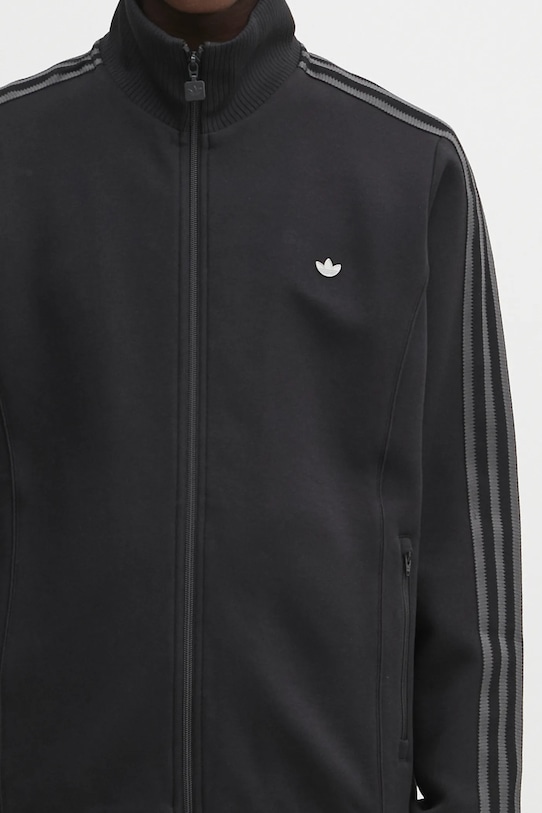 adidas Originals cotton sweatshirt Prem Track Top black JY2736