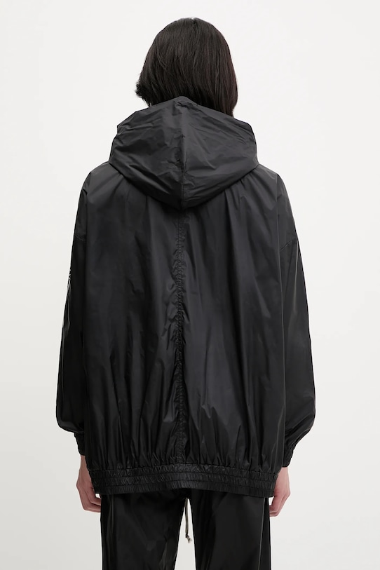 Odzież Rick Owens DRKSHDW bluza Woven - Jumbo Jason S Hoodie 221661 CM01E1661.CHNY czarny