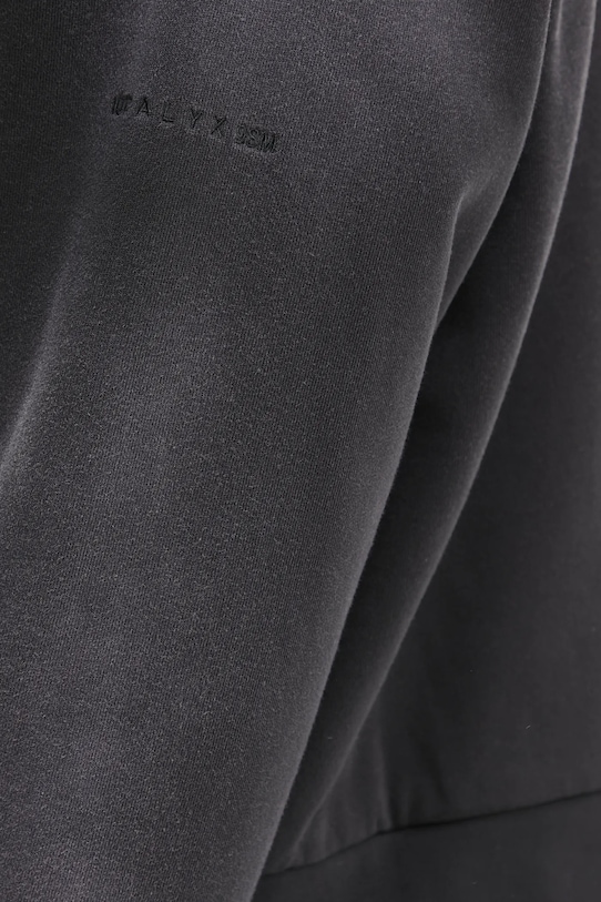 1017 ALYX 9SM reversible cotton sweatshirt Garment dye reversible zip-up AAMSW0241FA01