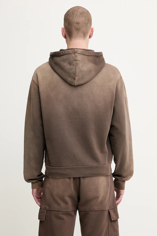 Ρούχα Βαμβακερή μπλούζα 1017 ALYX 9SM Garment dye boxy AAMSW0252FA01 καφέ