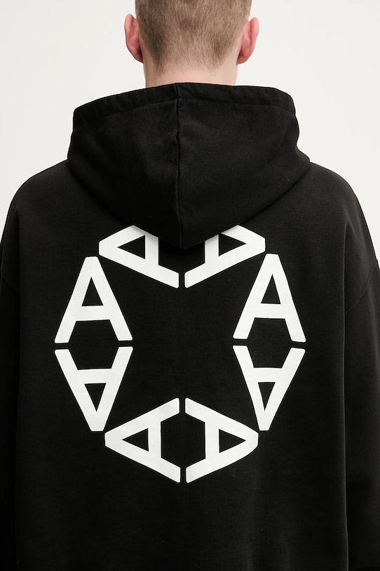 1017 ALYX 9SM bluza bawełniana Circle czarny AAMSW0281FA01