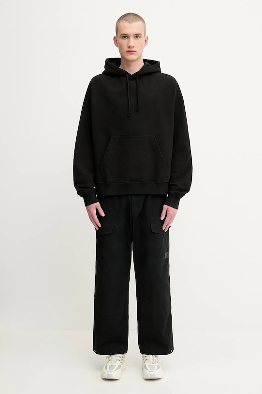 1017 ALYX 9SM bluza bawełniana Circle AAMSW0281FA01 czarny