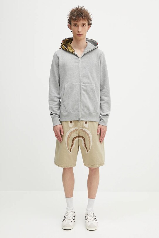 Памучен суичър A Bathing Ape 1st shark 1K70115005
