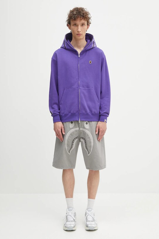 Хлопковая кофта A Bathing Ape One point APE head shark 1K80115305