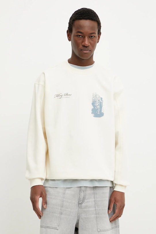 Abbigliamento Filling Pieces felpa in cotone 74599859936 beige