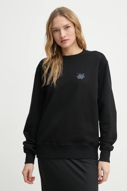 Filling Pieces hanorac de bumbac 74599861861 negru SS25