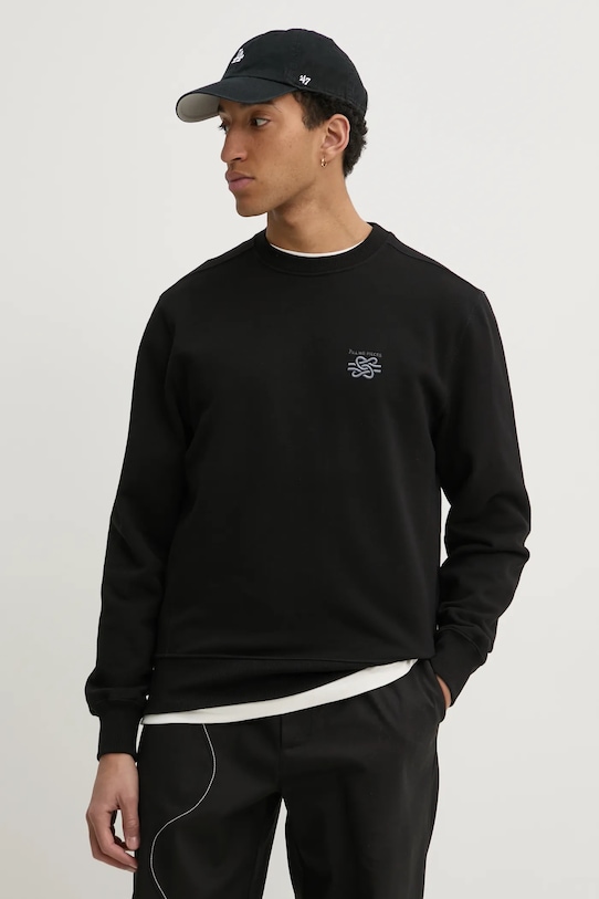 Filling Pieces hanorac de bumbac negru 74599861861