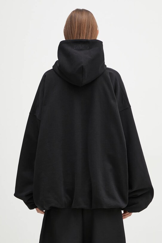 Суичър VETEMENTS Oval Logo Cropped Boxy UA66HD600BW