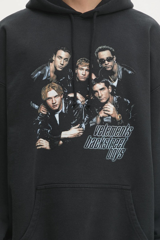 VETEMENTS sweatshirt Backstreetboys Oversized UA66HD700B
