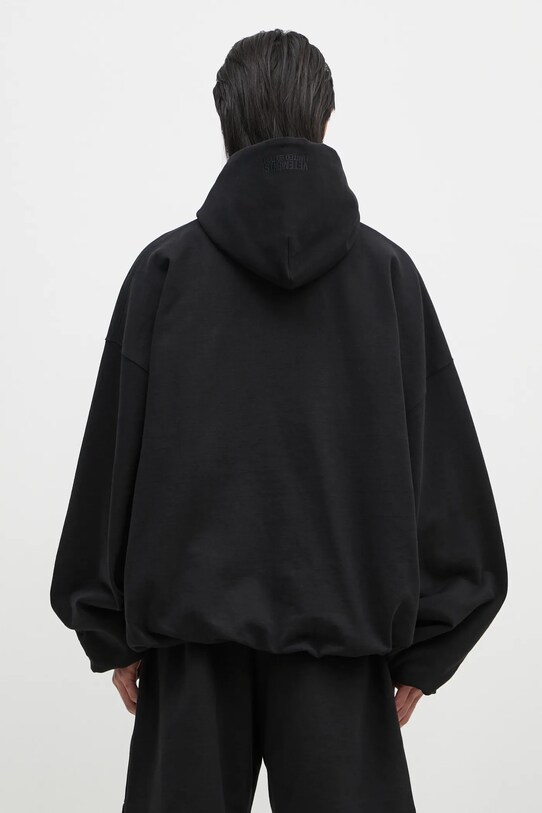 Odzież VETEMENTS bluza No Posts Cropped Boxy UA66HD660B czarny