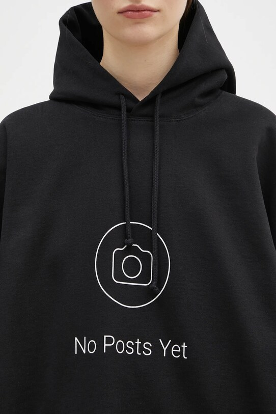 VETEMENTS bluza No Posts Cropped Boxy UA66HD660B