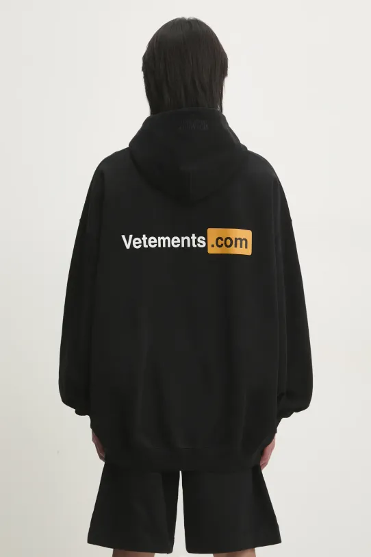 VETEMENTS sweatshirt Vetements.Com Oversized other black UA66HD760B