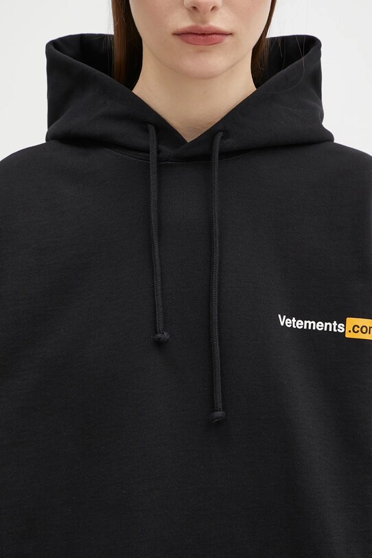 Dukserica VETEMENTS Vetements.Com Oversized UA66HD760B