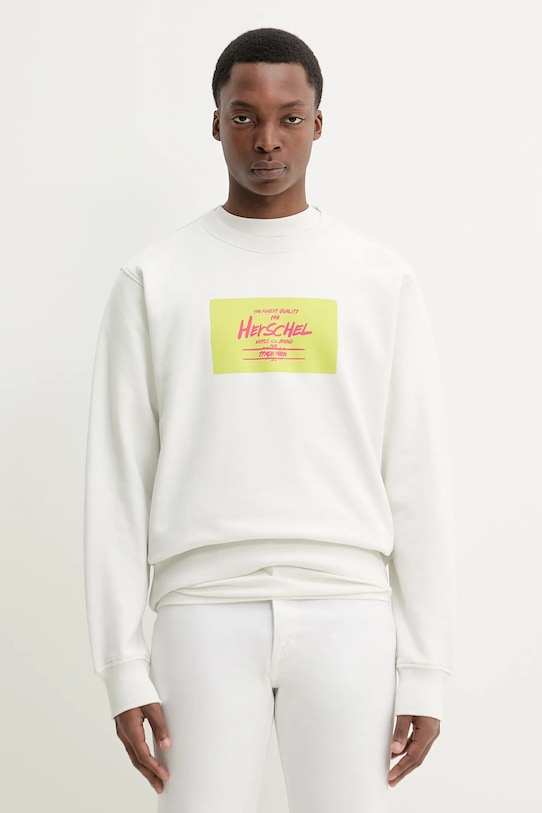 Herschel hanorac de bumbac 50550.05977 bej SS25