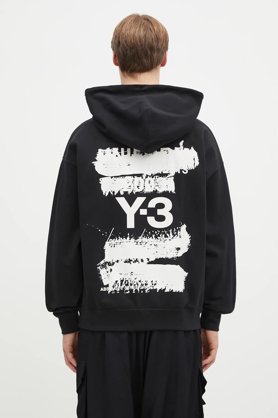 Y-3 sweatshirt Graphic Hoodie other black JN4882