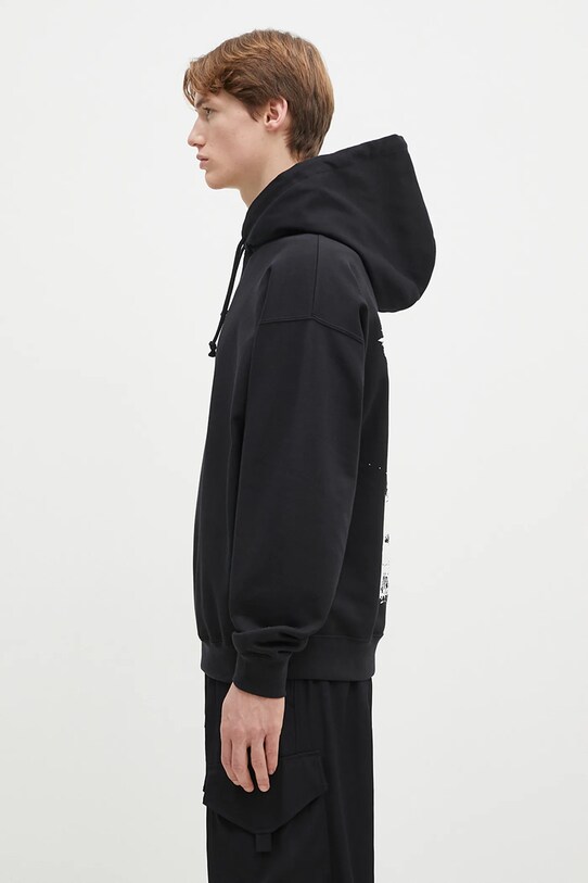 Y-3 sweatshirt Graphic Hoodie JN4882 black SS25