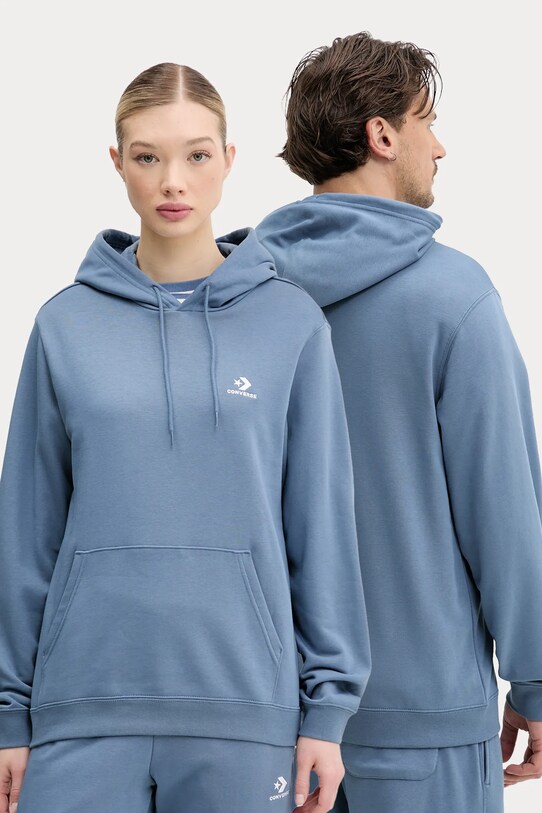 Converse bluza z kapturem niebieski 10023874.A47