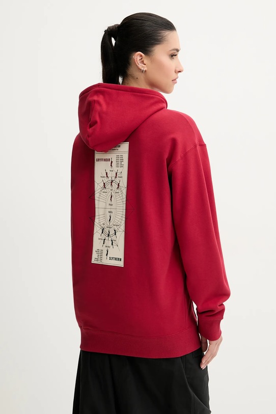 Ruházat Puma pamut melegítőfelső PUMA x HARRY POTTER 630093 burgundia