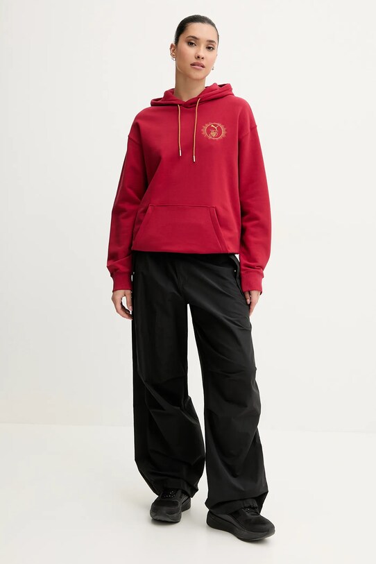Puma pamut melegítőfelső PUMA x HARRY POTTER 630093 burgundia
