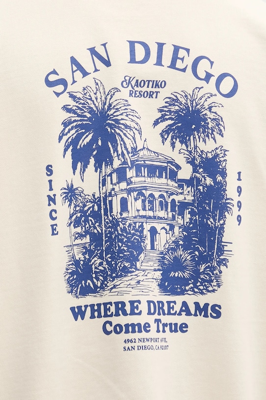 Βαμβακερή μπλούζα Kaotiko AQ005.01.G002