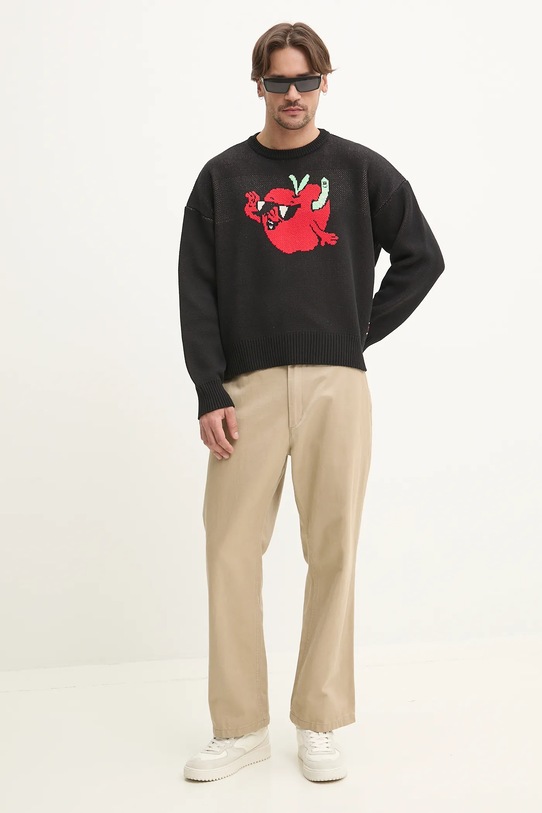 Свитер Kaotiko чёрный AQ009.01.1910