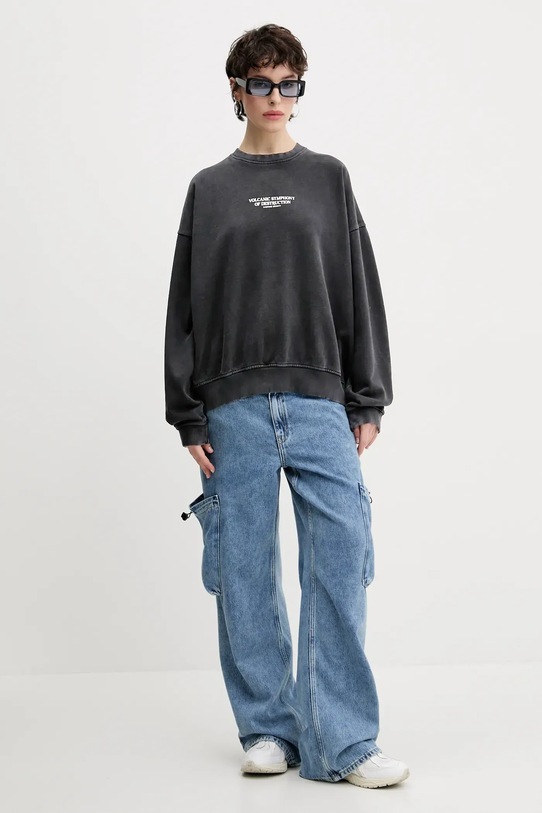 Kaotiko hanorac de bumbac gri AQ084.01.G002