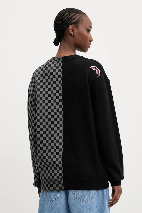Sprayground bluza bawełniana czarny SP712E