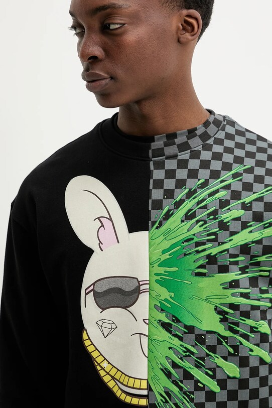 Sprayground bluza bawełniana SP712E czarny