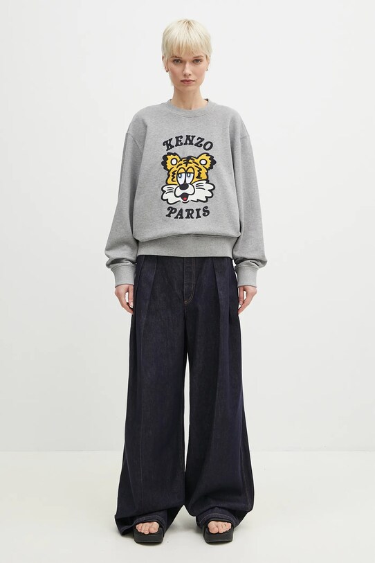 Bavlněná mikina Kenzo x Verdy FF58SW2394MF.94