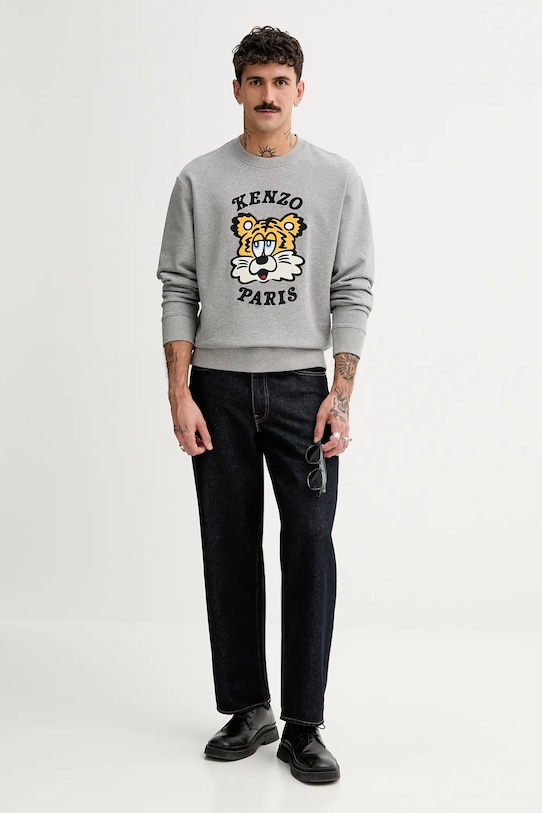 Kenzo hanorac de bumbac x Verdy FF58SW2394MF.94 gri SS25