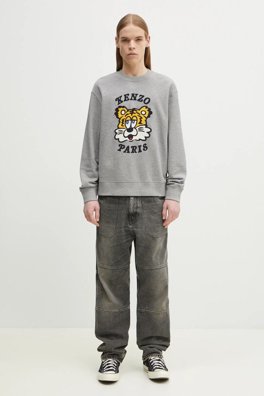 Bavlněná mikina Kenzo x Verdy FF58SW2394MF.94