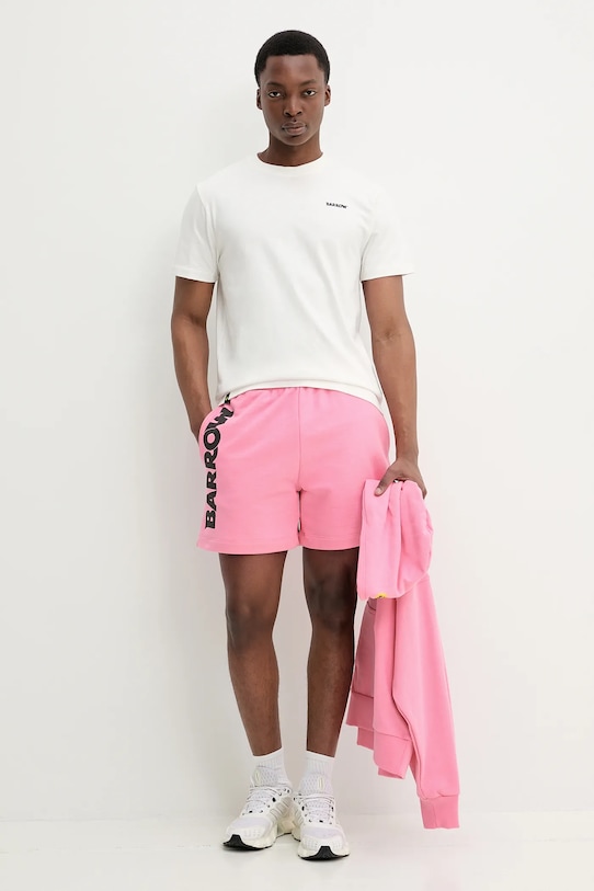 Barrow hanorac de bumbac roz S5BWUAHS151