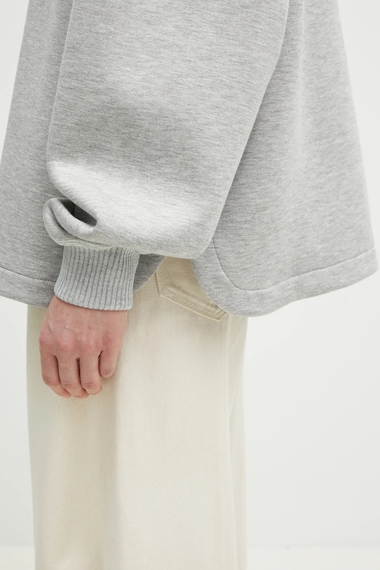 Fiorucci bluză Neoprene Embroidered Neck Relaxed Fit U02SPSCR188NE01GY01