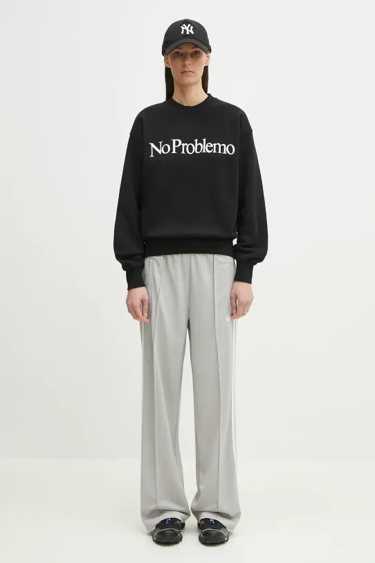 No Problemo bluza bawełniana No Problemo Sweatshirt NP2000203 czarny