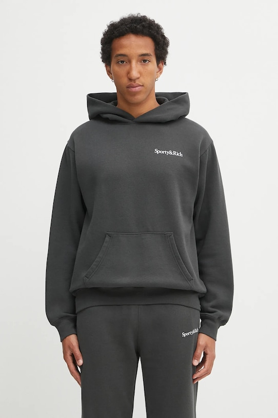 Sporty & Rich bluza Health Is Wealth Soft ST084625300BA02 szary