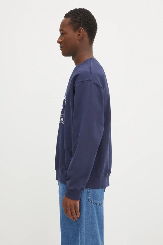 Oblečenie Bavlnená mikina Sporty & Rich Polo Club ST071612252BL106 tmavomodrá