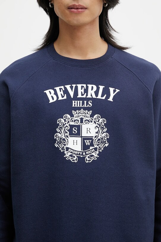Sporty & Rich sweatshirt Bh Crest Soft ST082626256BL106