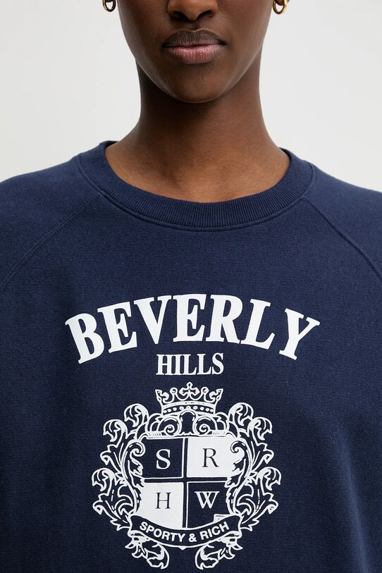 Sporty & Rich sweatshirt Bh Crest Soft ST082626256BL106