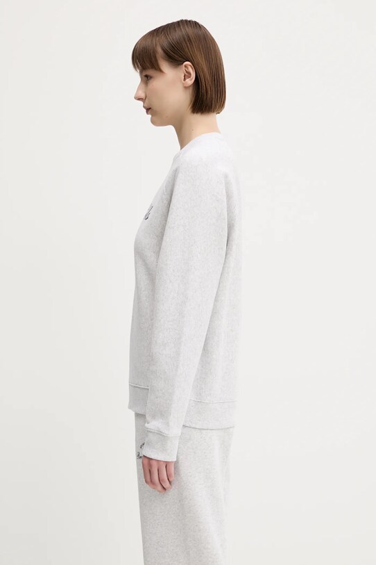 Sporty & Rich bluza Beverly Script Soft szary ST082626257GY03